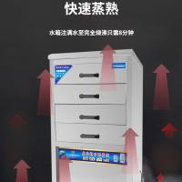 厂家定制加工蒸炉蒸柜酒店食堂早餐店燃气蒸箱商用抽屉式蒸柜豪华