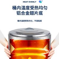 商用快速煮面炉食堂面馆不锈钢多功能燃气平底煮面桶卤煮桶粉面炉