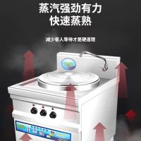豪华商用多功能台式煮面炉电热不锈钢快速煮面桶汤粉炉汤面桶饭堂