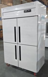 立式四门双机双温冷柜